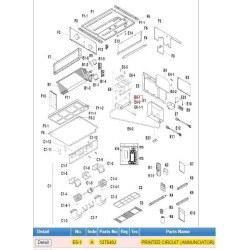 DAIKIN 127540J PRINTED CIRCUIT (ANNUNCIATOR)