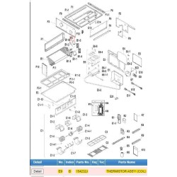 DAIKIN 154232J THERMISTOR ASS'Y (COIL)