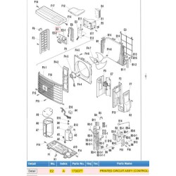 DAIKIN 1738377 PRINTED CIRCUIT