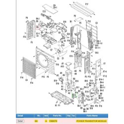 DAIKIN 1829709 POWER TRANSISTOR MODULE