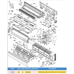 DAIKIN 4000843  PRINTED CIRCUIT ASSY.