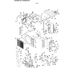 DAIKIN 2499466 HEAT EXCHANGER ASSY.