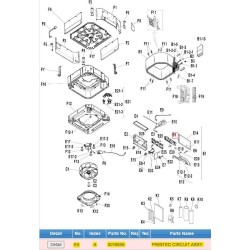 DAIKIN 5018656 PRINTED CIRCUIT ASSY.