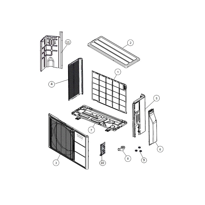 FUJITSU K9331640015 aka 9331640015 PROTECTIVE NET RL F DW