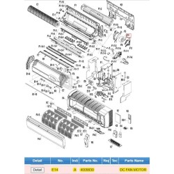 DAIKIN 4009930 DC FAN MOTOR