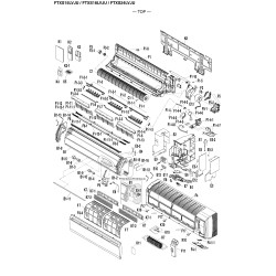 DAIKIN 4009491 PRINTED CIRCUIT ASSY. (CONTROL)