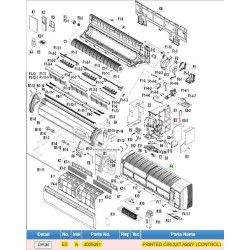 DAIKIN 4009491 PRINTED CIRCUIT ASSY. (CONTROL)