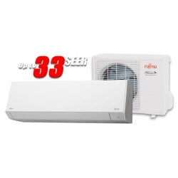 Fujitsu 9RLS3H 9,000 BTU 33.0 SEER Heat Pump & Air Conditioner Ductless Mini Split ASU9RLS3 / AOU9RLS3H