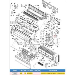 DAIKIN 4009492 PRINTED CIRCUIT ASSY. (CONTROL)
