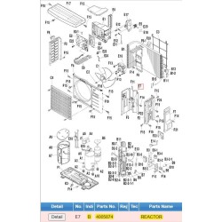 DAIKIN 4005874 REACTOR