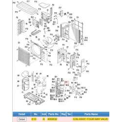 DAIKIN 4009532 COIL ASSY./ FOUR-WAY VALVE