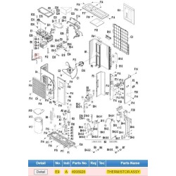 DAIKIN 4008928 THERMISTOR ASSY.