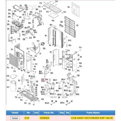 DAIKIN 4008929 COIL ASSY./ MOTORIZED EXP. VALVE
