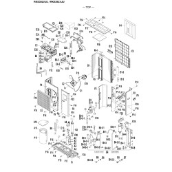 DAIKIN 4008943 TOP PLATE ASSY.