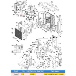 DAIKIN 1878617 WIRE HARNESS ASSY
