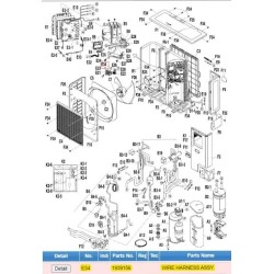 DAIKIN 1939156 WIRE HARNESS ASSY.