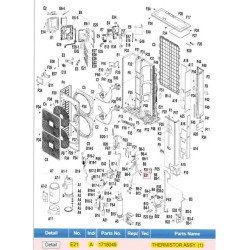 DAIKIN 1718049 THERMISTOR ASSY.