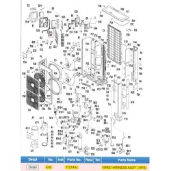 DAIKIN 1721449 WIRE HARNESS ASSY. (HPS)