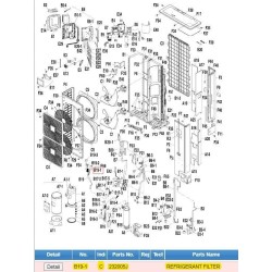 DAIKIN 232005J REFRIGERANT FILTER