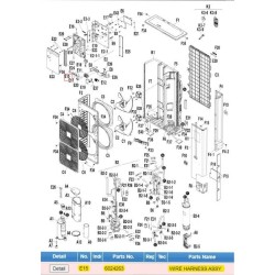 DAIKIN 6024263 WIRE HARNESS ASSY.