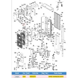 DAIKIN 6024273 WIRE HARNESS ASSY.