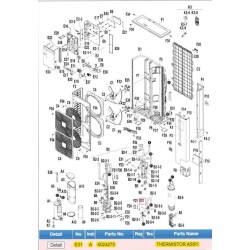 DAIKIN 6024275 THERMISTOR ASSY.