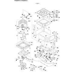 DAIKIN 098733J HOUSING, PRINTED CIRCUIT