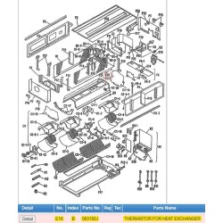 DAIKIN 063150J THERMISTOR (FOR COIL)