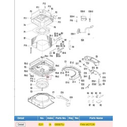 DAIKIN 095875J FAN MOTOR