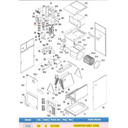 DAIKIN 2111300 INVERTER ASSY. (FAN)