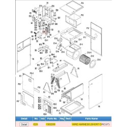 DAIKIN 1302259 WIRE HARNESS ASSY