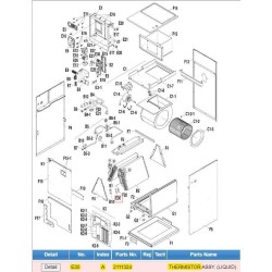 DAIKIN 2111324 THERMISTOR ASSY. (LIQUID)