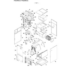 DAIKIN 2111348 BOTTOM FRAME (UPPER)