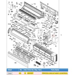DAIKIN 4001097 PRINTED CIRCUIT ASSY. (CONTROL)