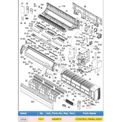DAIKIN 4000874 CONTROL PANEL ASSY.