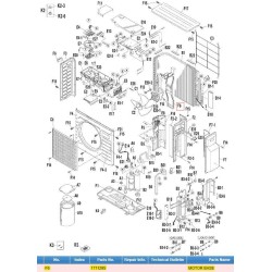 DAIKIN 1711295 MOTOR BASE