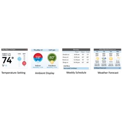 Daikin ENVi Intelligent Wifi Thermostat DACA-TS1-1 w/ backlit color LCD Screen