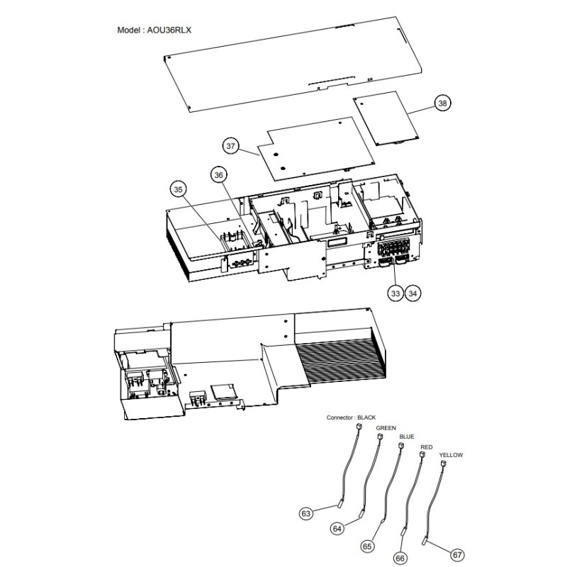 FUJITSU K9900022020 aka 9900022020 Thermistor