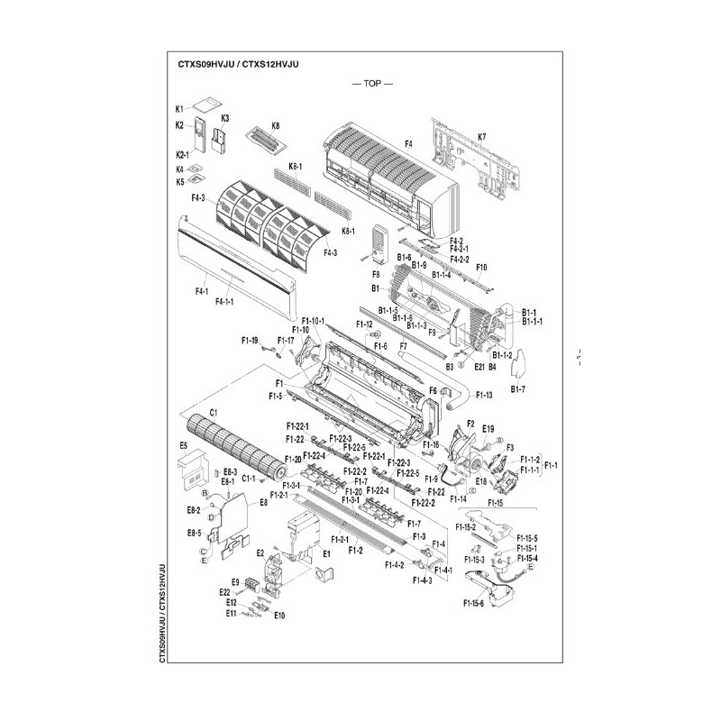 DAIKIN 4010913 EVAPORATOR ASSY.