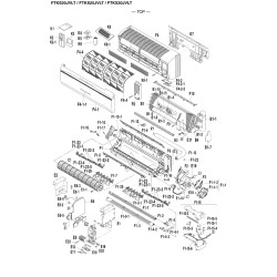 DAIKIN 139656J FRONT GRILLE ASSY.
