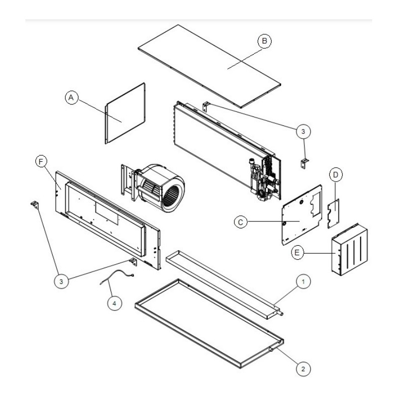 FUJITSU K9380191025 aka 9380191025 PANEL TOP SA VR2 DW