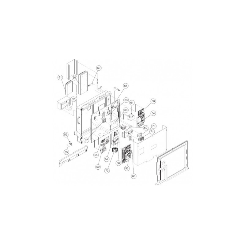 FUJITSU K9708991245 aka 9708991245 IPM PCB VAB