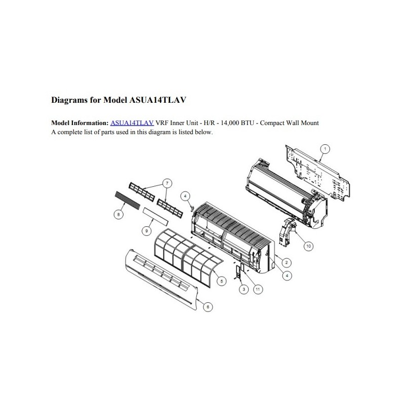 FUJITSU K9306602017 aka 9306602017 HOLDER FILTER HVAB