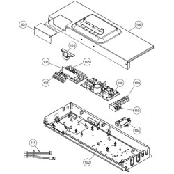 FUJITSU K9707736014 aka 9707736014 TERMINAL PCB VAB