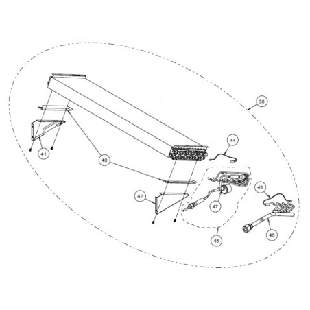 FUJITSU K9900498047 aka 9900498047 THERMISTOR PIPE OUT VAB