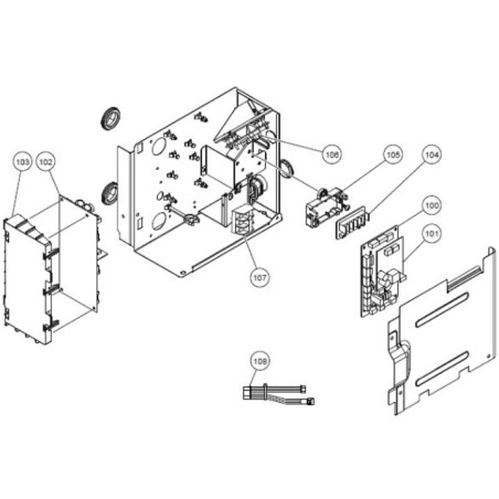 FUJITSU K9707854022 aka 9707854022 WIRE TH CONNECT VAB UL1430 24 4P