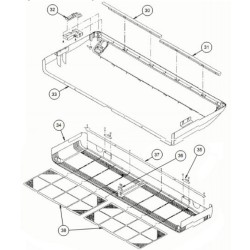 FUJITSU K9358574003 aka 9358574003 INSULATION PANEL A ABU HVAB