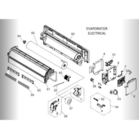 FUJITSU K9332861006 aka 9332861006 COVER SHAFT HYR