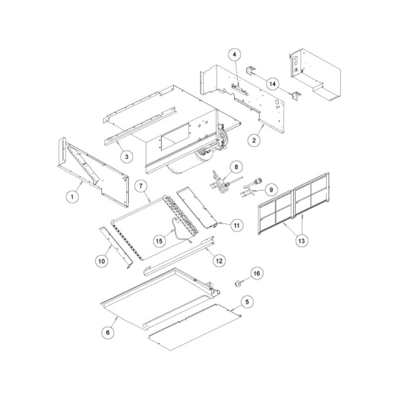 FUJITSU K9703297090 aka 9703297090 THERMISTOR PIPE ARU RML VRF