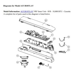 FUJITSU K9707854015 aka 9707854015 WIRE ASSY VR2